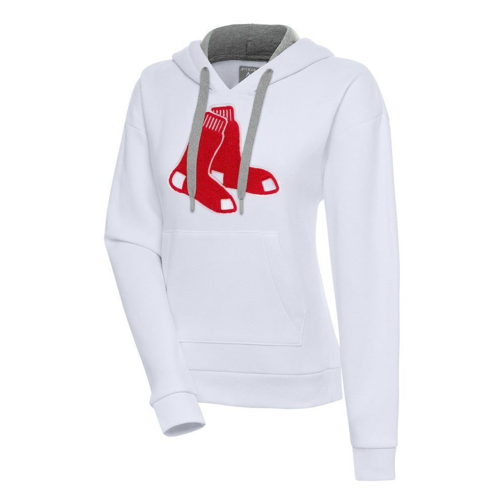 Boston Red Sox Antigua Women's Victory Pullover Hoodie - MLB Hoodies