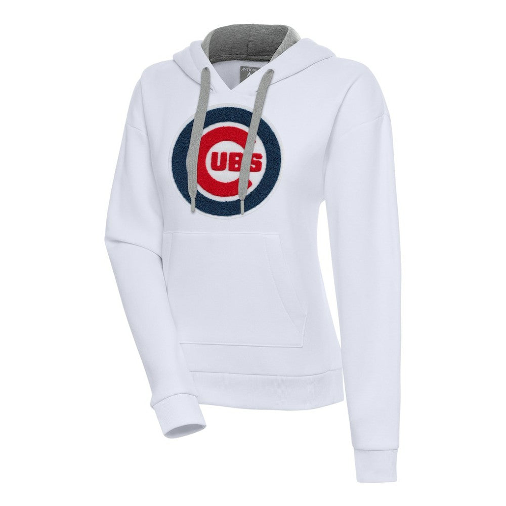 Chicago Cubs Antigua Women's Victory Pullover Hoodie - MLB Hoodies