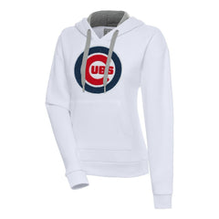 Chicago Cubs Antigua Women's Victory Pullover Hoodie - MLB Hoodies