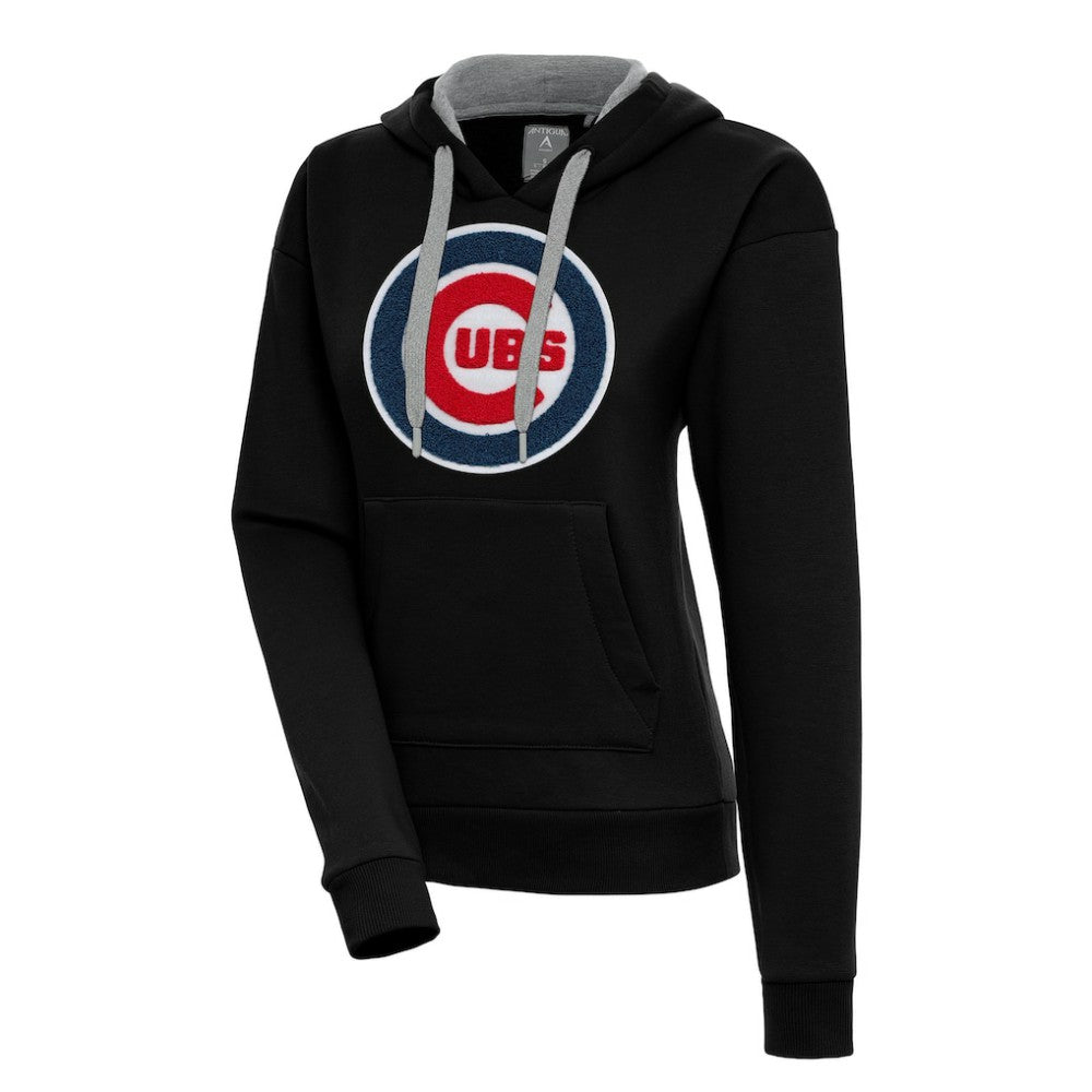 Chicago Cubs Antigua Women's Victory Pullover Hoodie - MLB Hoodies
