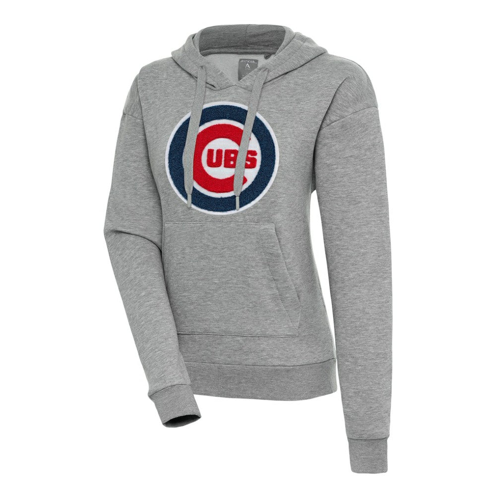 Chicago Cubs Antigua Women's Victory Pullover Hoodie - MLB Hoodies