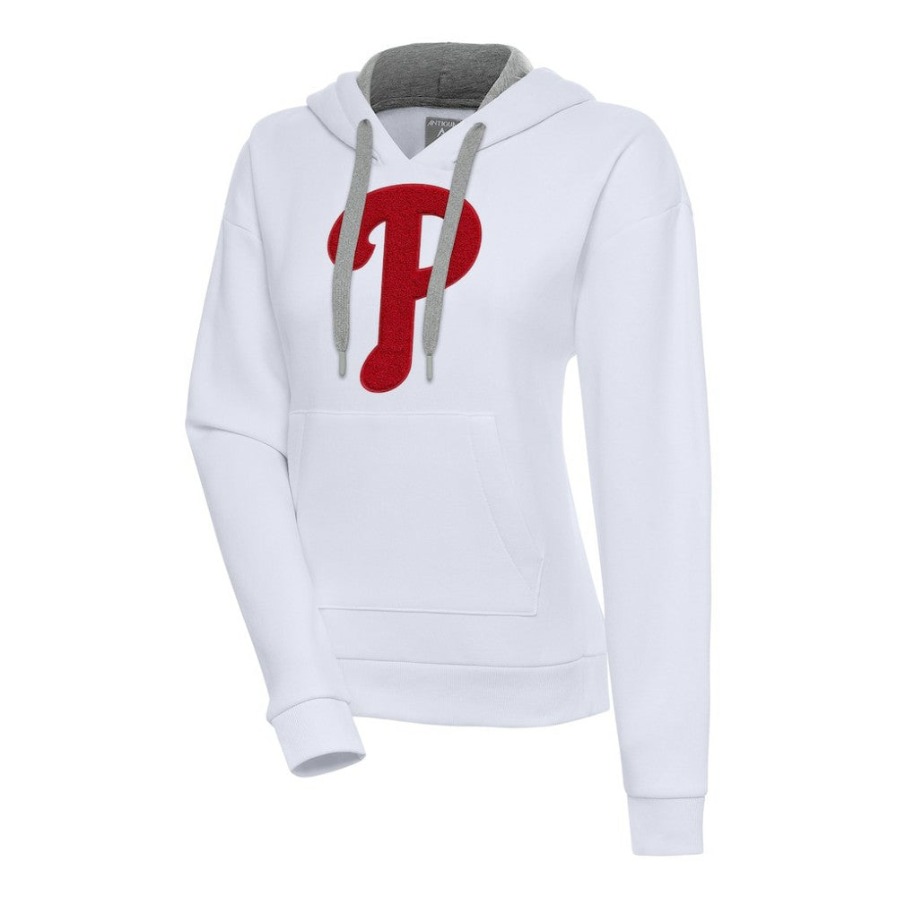 Philadelphia Phillies Antigua Women's Victory Pullover Hoodie - MLB Hoodies