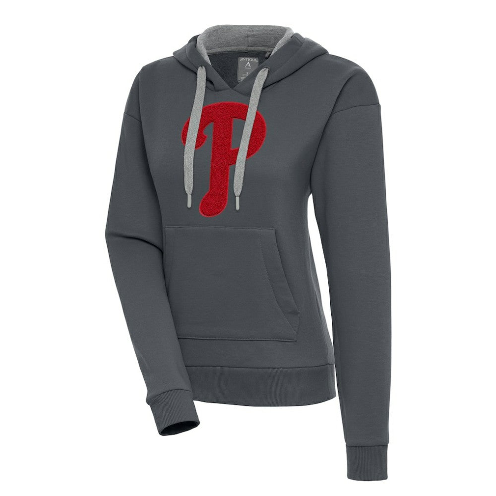 Philadelphia Phillies Antigua Women's Victory Pullover Hoodie - MLB Hoodies