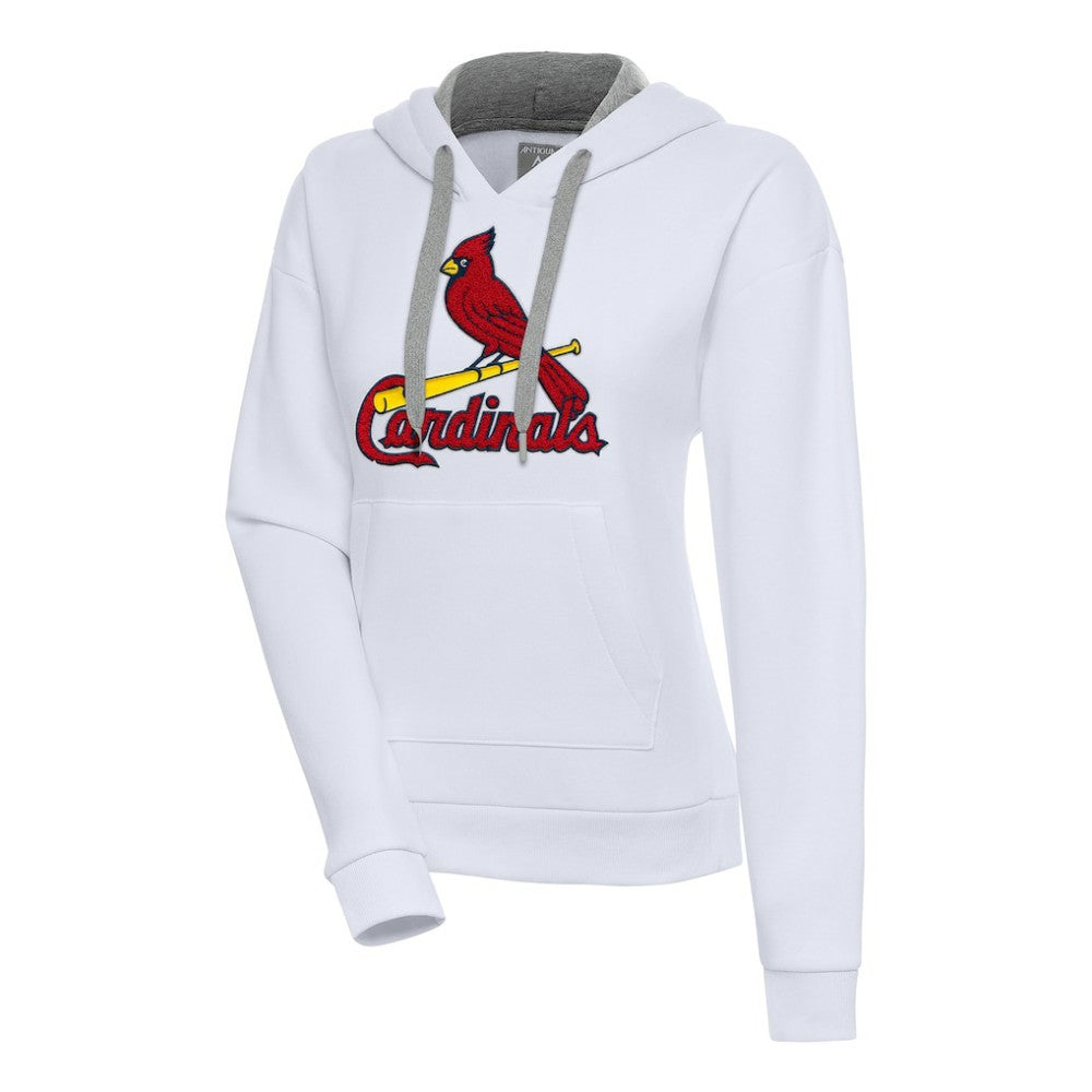 St. Louis Cardinals Antigua Women's Victory Pullover Hoodie - MLB Hoodies