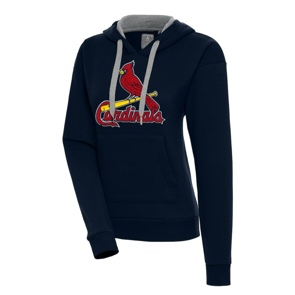 St. Louis Cardinals Antigua Women's Victory Pullover Hoodie - MLB Hoodies
