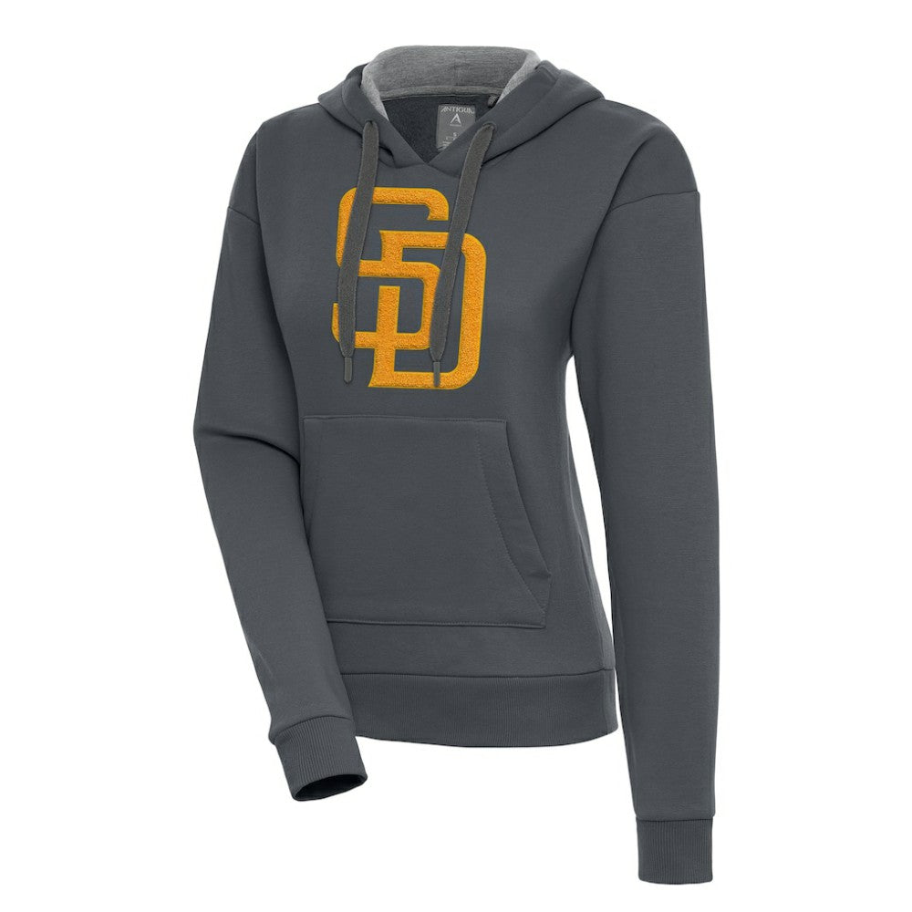 San Diego Padres Antigua Women's Victory Pullover Hoodie - MLB Hoodies