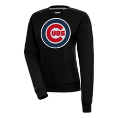 Chicago Cubs Antigua Women's Victory Chenille Pullover Sweatshirt - MLB Pullover