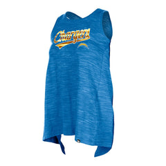 Los Angeles Chargers Women's Space Dye Active Tank Top | NFL Discount