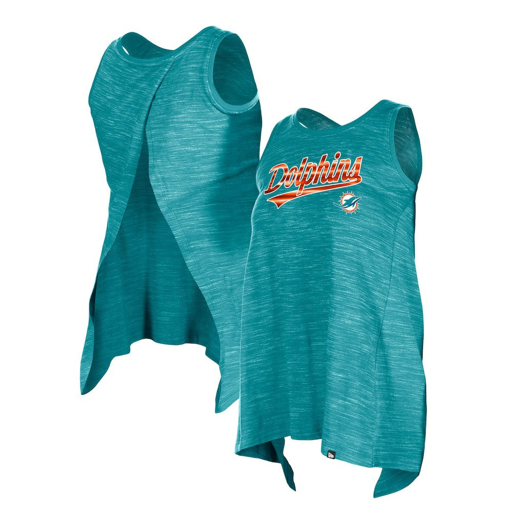 Miami Dolphins Women's Space Dye Active Tank Top | NFL Hot