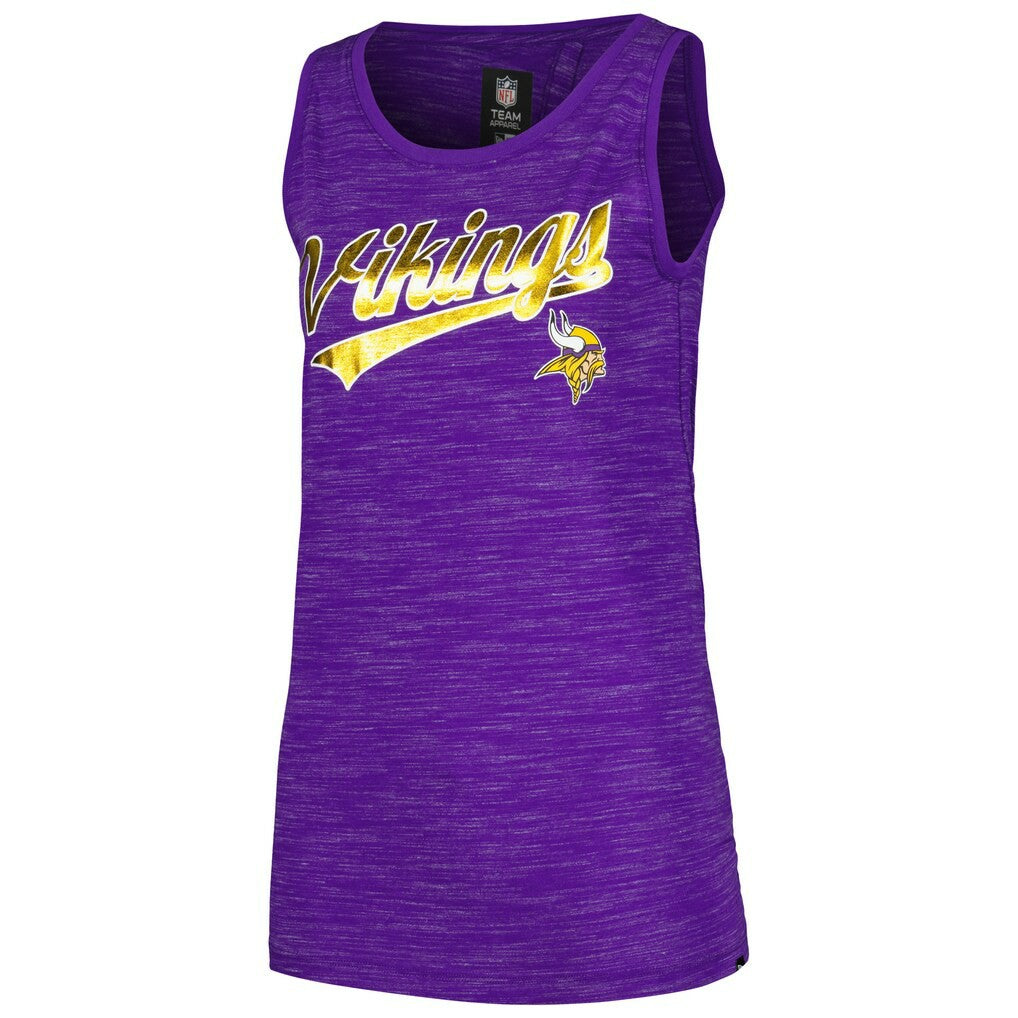 Minnesota Vikings Women's Space Dye Active Tank Top | NFL New