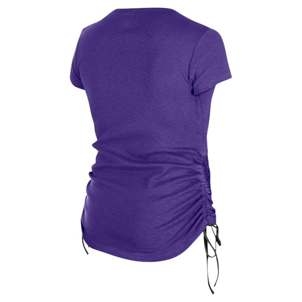 Baltimore Ravens Women's Ruched Side T-Shirt | NFL On sale