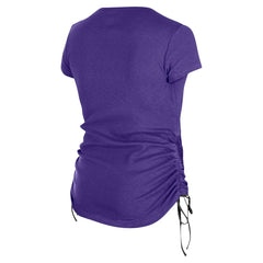 Baltimore Ravens Women's Ruched Side T-Shirt | NFL On sale