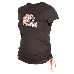 Cleveland Browns Women's Ruched Side T-Shirt | NFL US