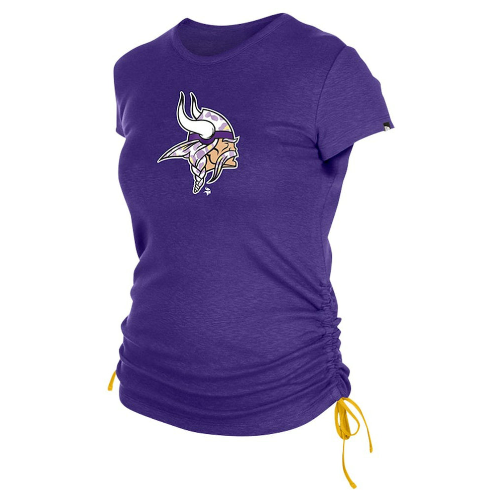 Minnesota Vikings Women's Ruched Side T-Shirt | NFL Sale