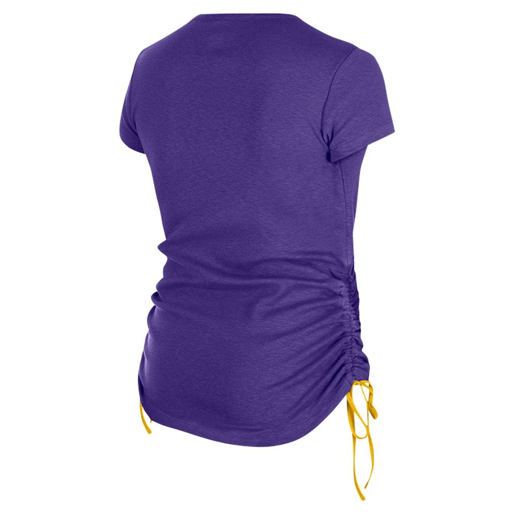 Minnesota Vikings Women's Ruched Side T-Shirt | NFL Sale
