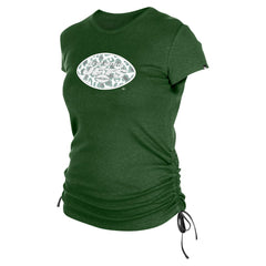 New York Jets Women's Ruched Side T-Shirt | NFL New