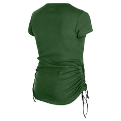 New York Jets Women's Ruched Side T-Shirt | NFL New