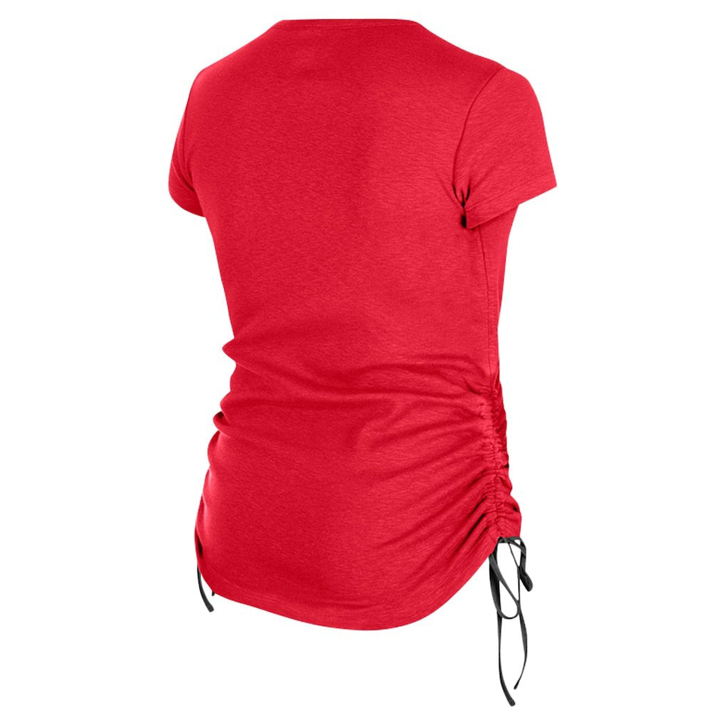 San Francisco 49ers Women's Ruched Side T-Shirt | NFL Online