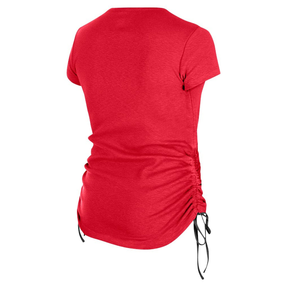 San Francisco 49ers Women's Ruched Side T-Shirt | NFL Online