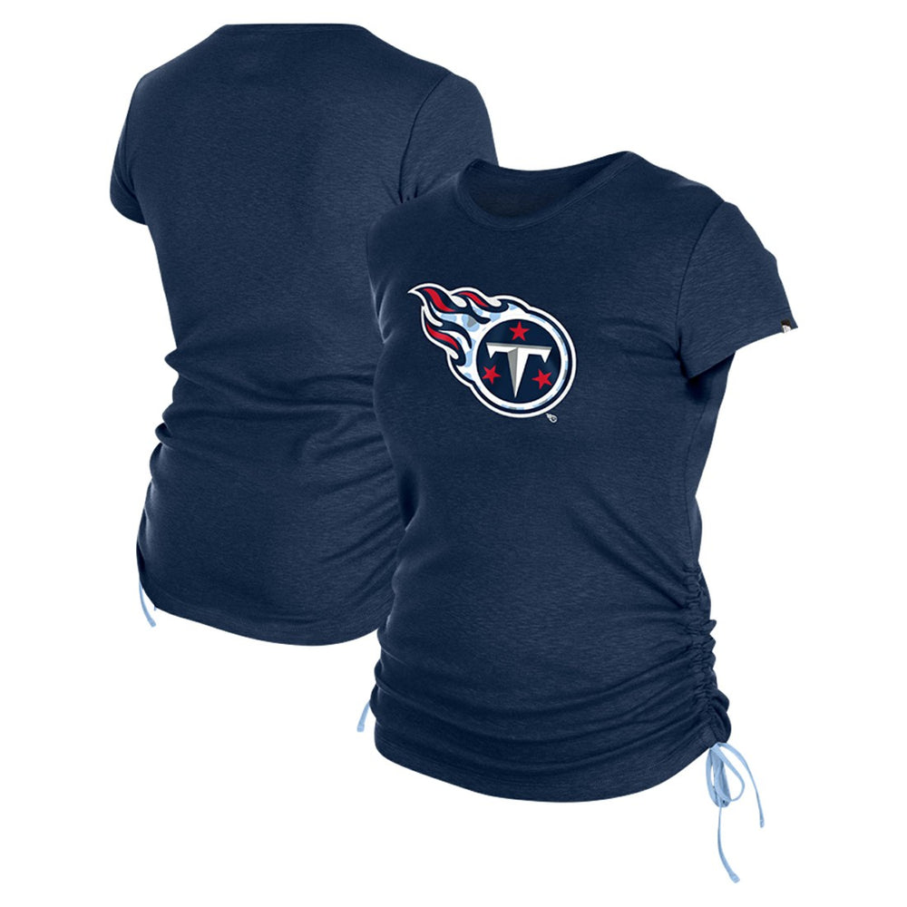 Tennessee Titans Women's Ruched Side T-Shirt | NFL Discount