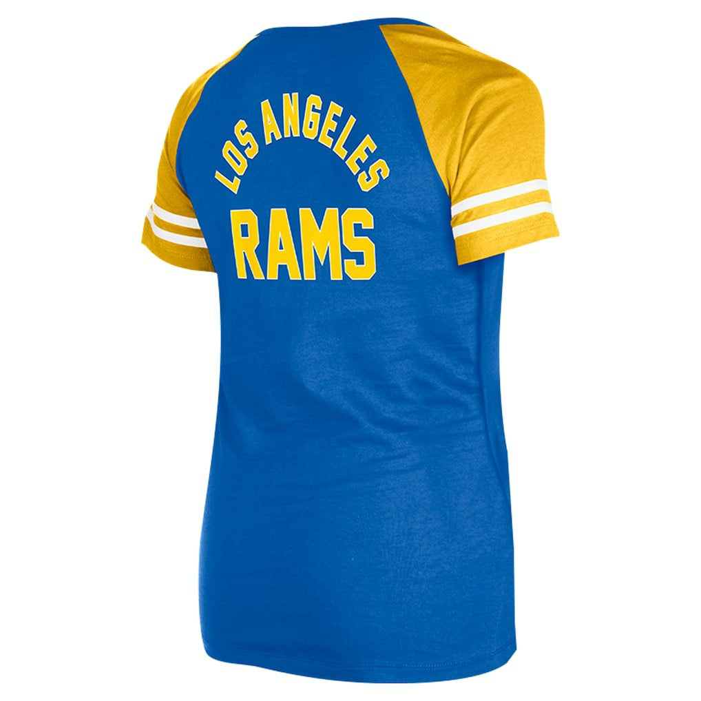 Los Angeles Rams Women's Lace-Up Raglan T-Shirt | NFL US