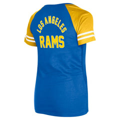 Los Angeles Rams Women's Lace-Up Raglan T-Shirt | NFL US