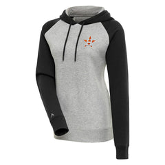 Houston Astros Antigua Women's Victory Raglan Sleeve Pullover Hoodie - MLB Hoodies