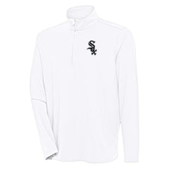 Chicago White Sox Antigua Hunk Quarter-Zip Pullover Top - MLB Pullover