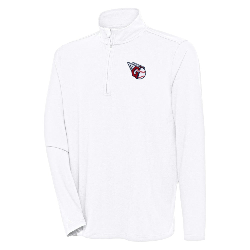Cleveland Guardians Antigua Hunk Quarter-Zip Pullover Top - MLB Pullover