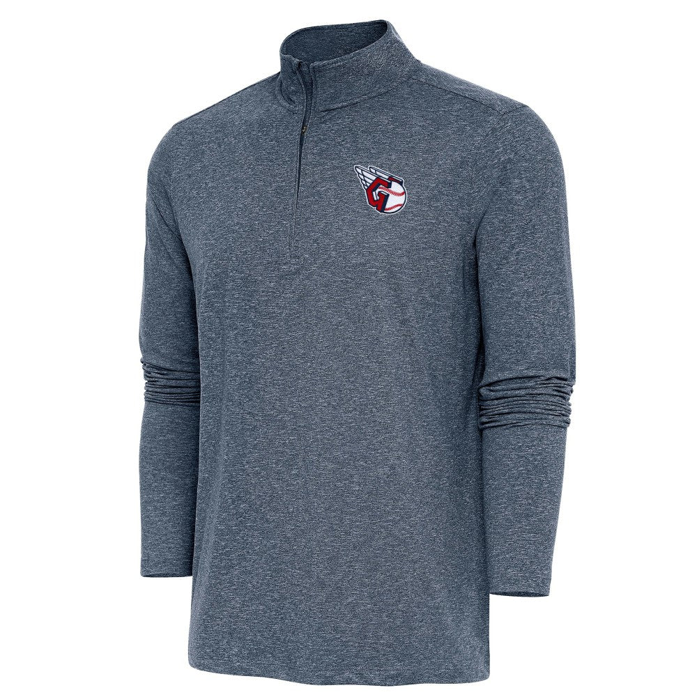 Cleveland Guardians Antigua Hunk Quarter-Zip Pullover Top - MLB Pullover