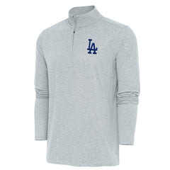 Los Angeles Dodgers Antigua Hunk Quarter-Zip Pullover Top - MLB Pullover