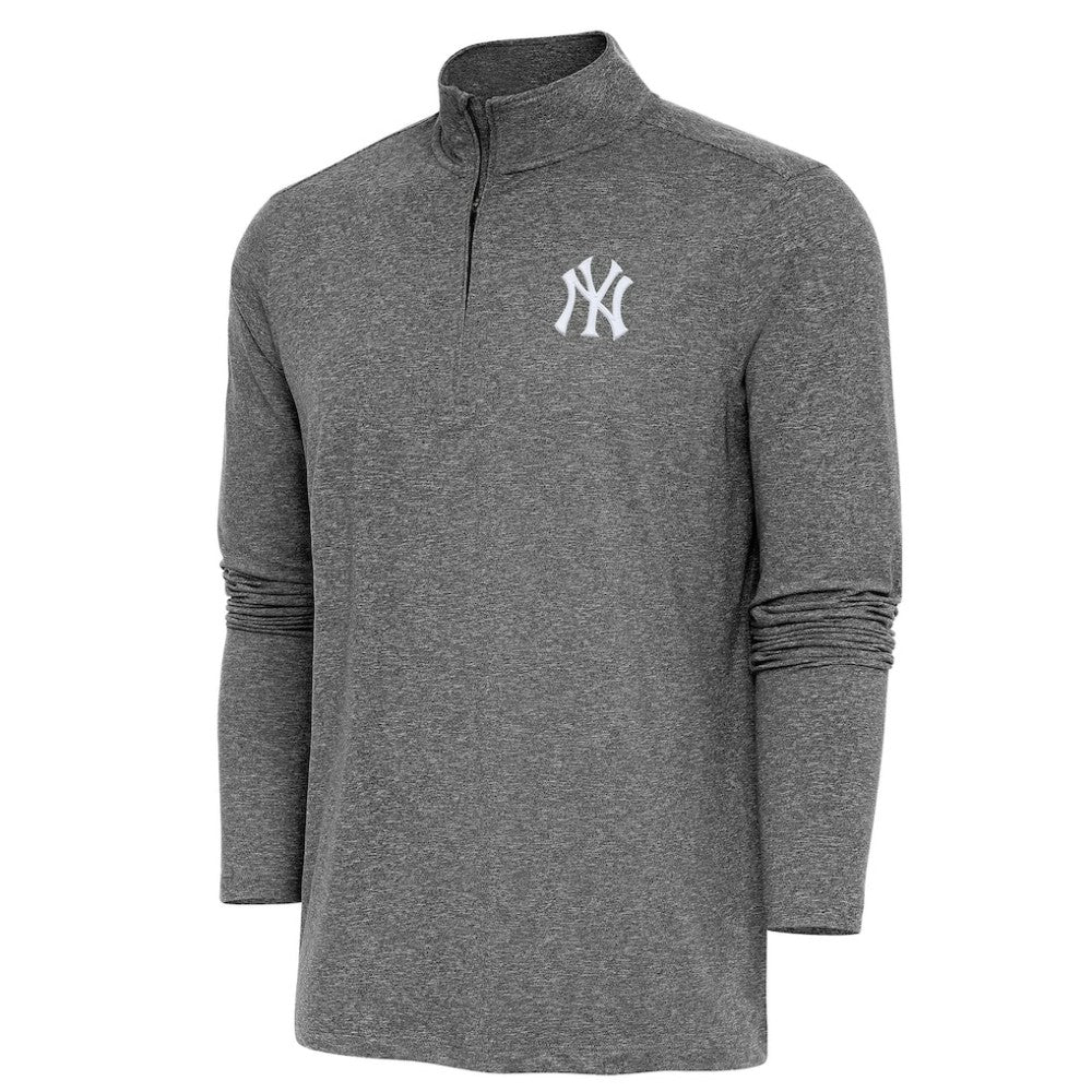 New York Yankees Antigua Hunk Quarter-Zip Pullover Top - MLB Pullover