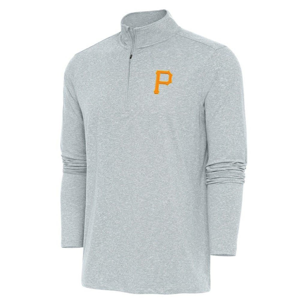 Pittsburgh Pirates Antigua Hunk Quarter-Zip Pullover Top - MLB Pullover