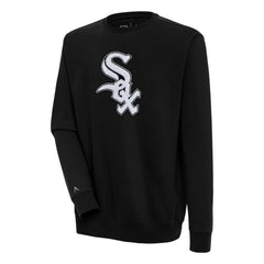 Chicago White Sox Antigua Victory Crewneck Chenille Pullover Sweatshirt - MLB Pullover