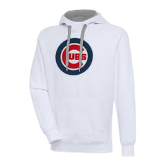 Chicago Cubs Antigua Victory Chenille Pullover Hoodie - MLB Hoodies