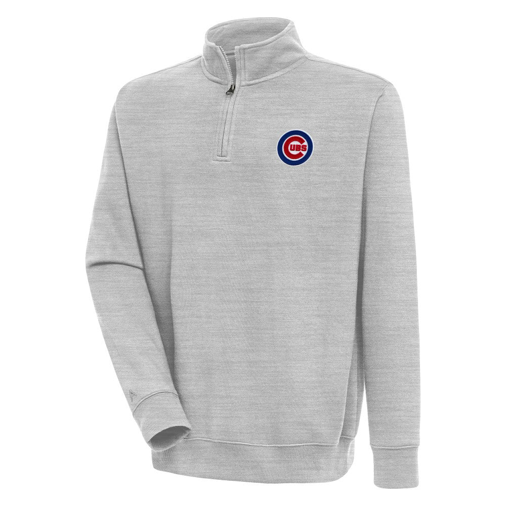 Chicago Cubs Antigua Victory Quarter-Zip Pullover Top - MLB Pullover