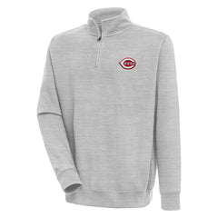 Cincinnati Reds Antigua Victory Quarter-Zip Pullover Top - MLB Pullover