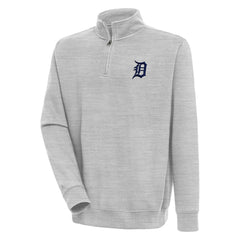 Detroit Tigers Antigua Victory Quarter-Zip Pullover Top - MLB Pullover