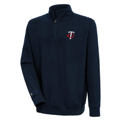 Minnesota Twins Antigua Victory Quarter-Zip Pullover Top - MLB Pullover