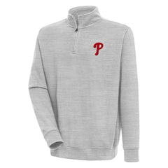 Philadelphia Phillies Antigua Victory Quarter-Zip Pullover Top - MLB Pullover