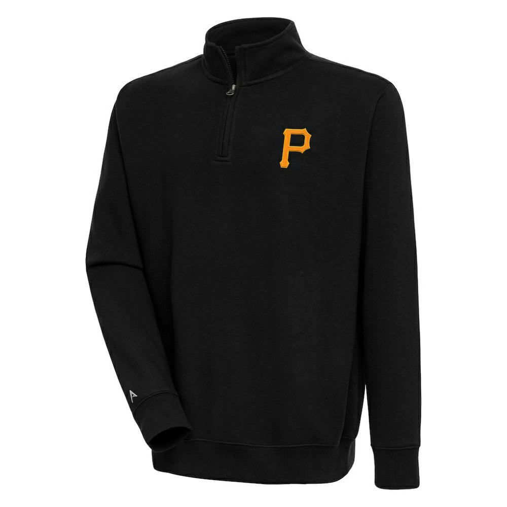 Pittsburgh Pirates Antigua Victory Quarter-Zip Pullover Top - MLB Pullover