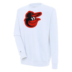 Baltimore Orioles Antigua Victory Pullover Sweatshirt - MLB Pullover