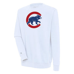Chicago Cubs Antigua Victory Pullover Sweatshirt - MLB Pullover