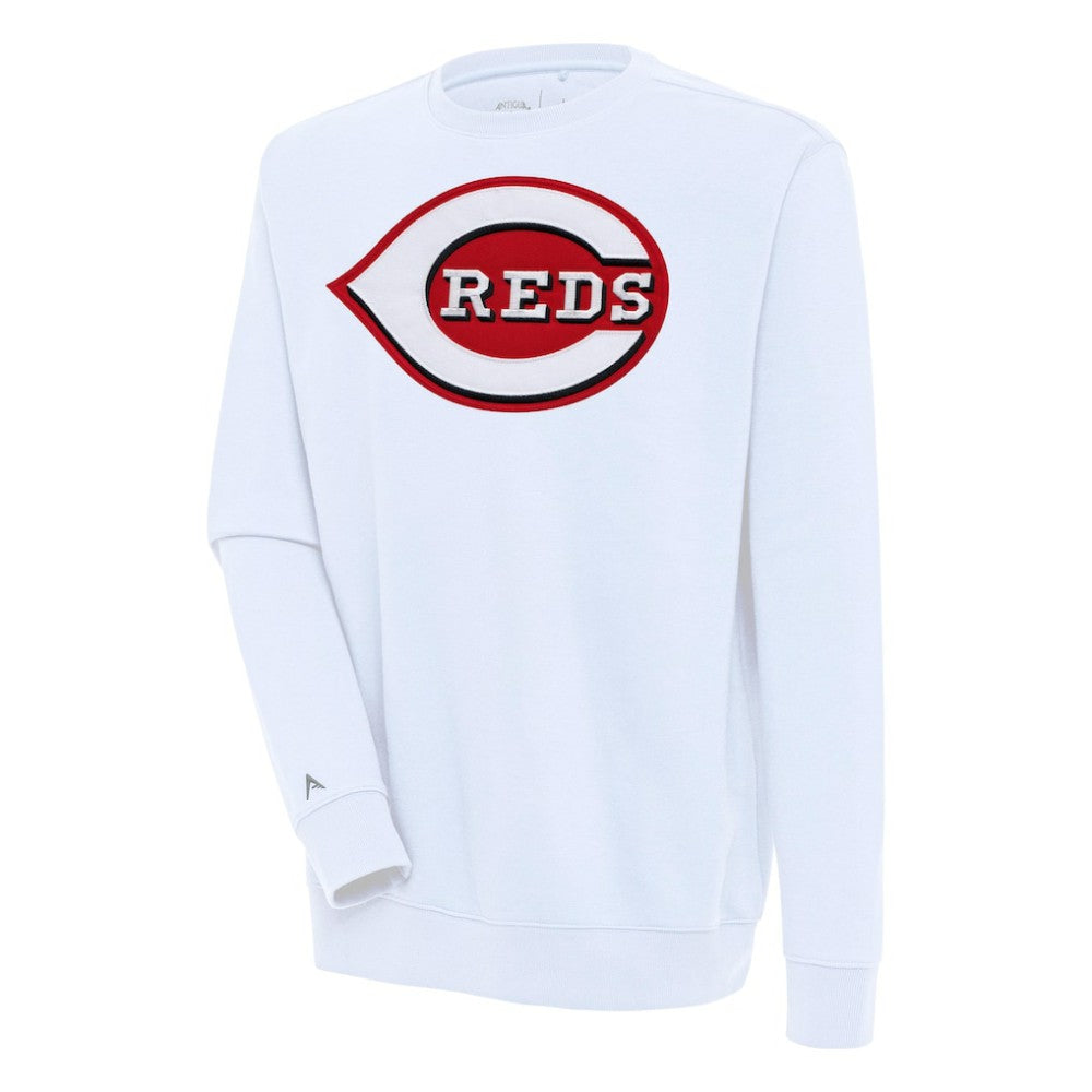 Cincinnati Reds Antigua Victory Pullover Sweatshirt - MLB Pullover