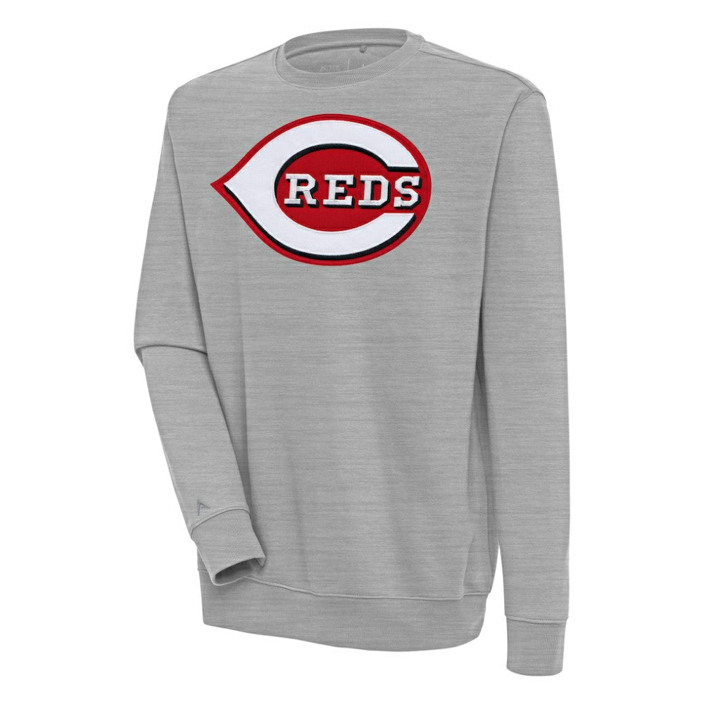 Cincinnati Reds Antigua Victory Pullover Sweatshirt - MLB Pullover