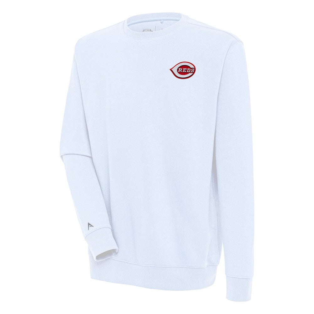 Cincinnati Reds Antigua Victory Pullover Sweatshirt - MLB Pullover