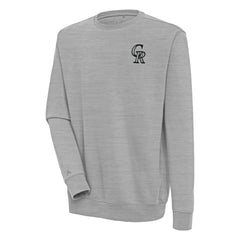 Colorado Rockies Antigua Victory Pullover Sweatshirt - MLB Pullover