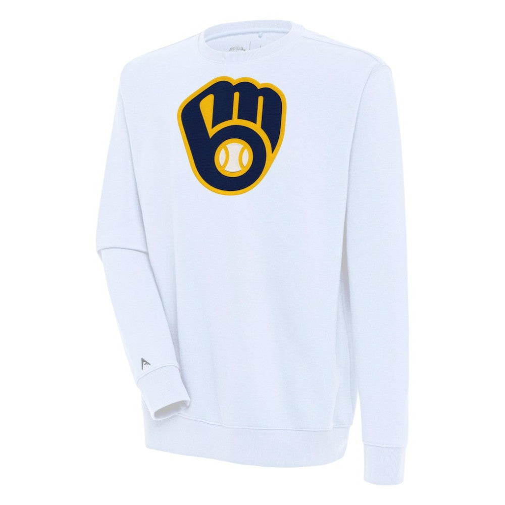 Milwaukee Brewers Antigua Victory Pullover Sweatshirt - MLB Pullover