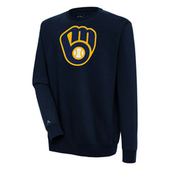 Milwaukee Brewers Antigua Victory Pullover Sweatshirt - MLB Pullover