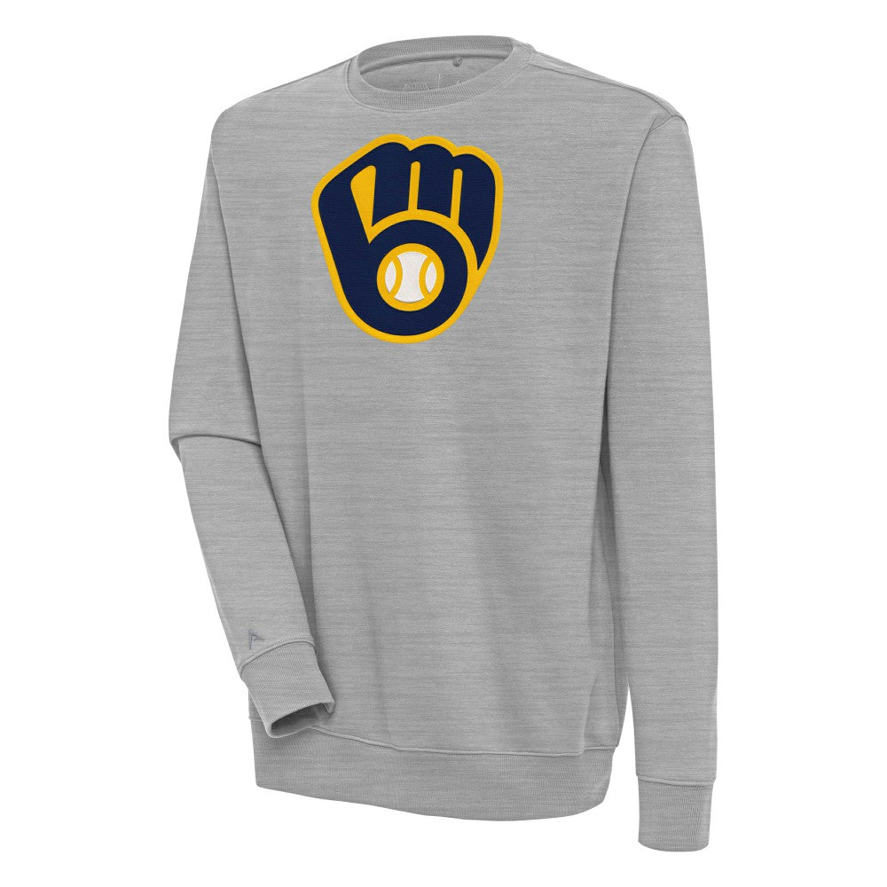Milwaukee Brewers Antigua Victory Pullover Sweatshirt - MLB Pullover
